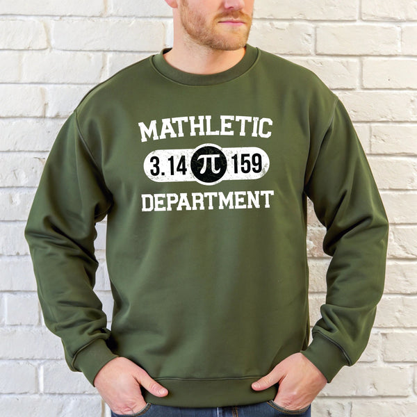 Mathletic Department Sweatshirt – Funny Math Crewneck Gift