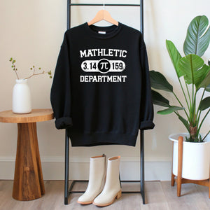 Mathletic Department Sweatshirt – Funny Math Crewneck Gift
