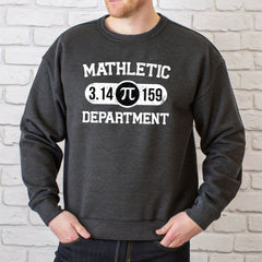Mathletic Department Sweatshirt – Funny Math Crewneck Gift