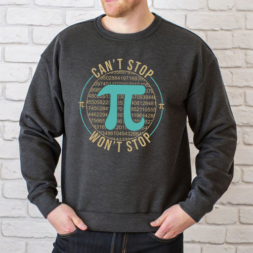 Can’t Stop Won’t Stop Sweatshirt – Math Nerd Crewneck