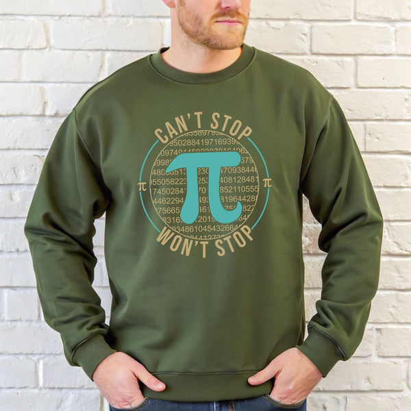 Can’t Stop Won’t Stop Sweatshirt – Math Nerd Crewneck