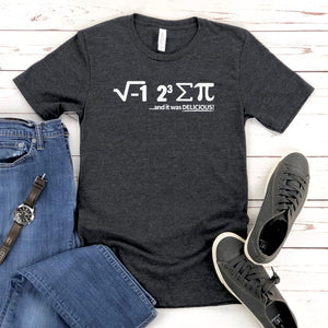 I Ate Some Pie T-Shirt – Funny Math Pun for Nerds