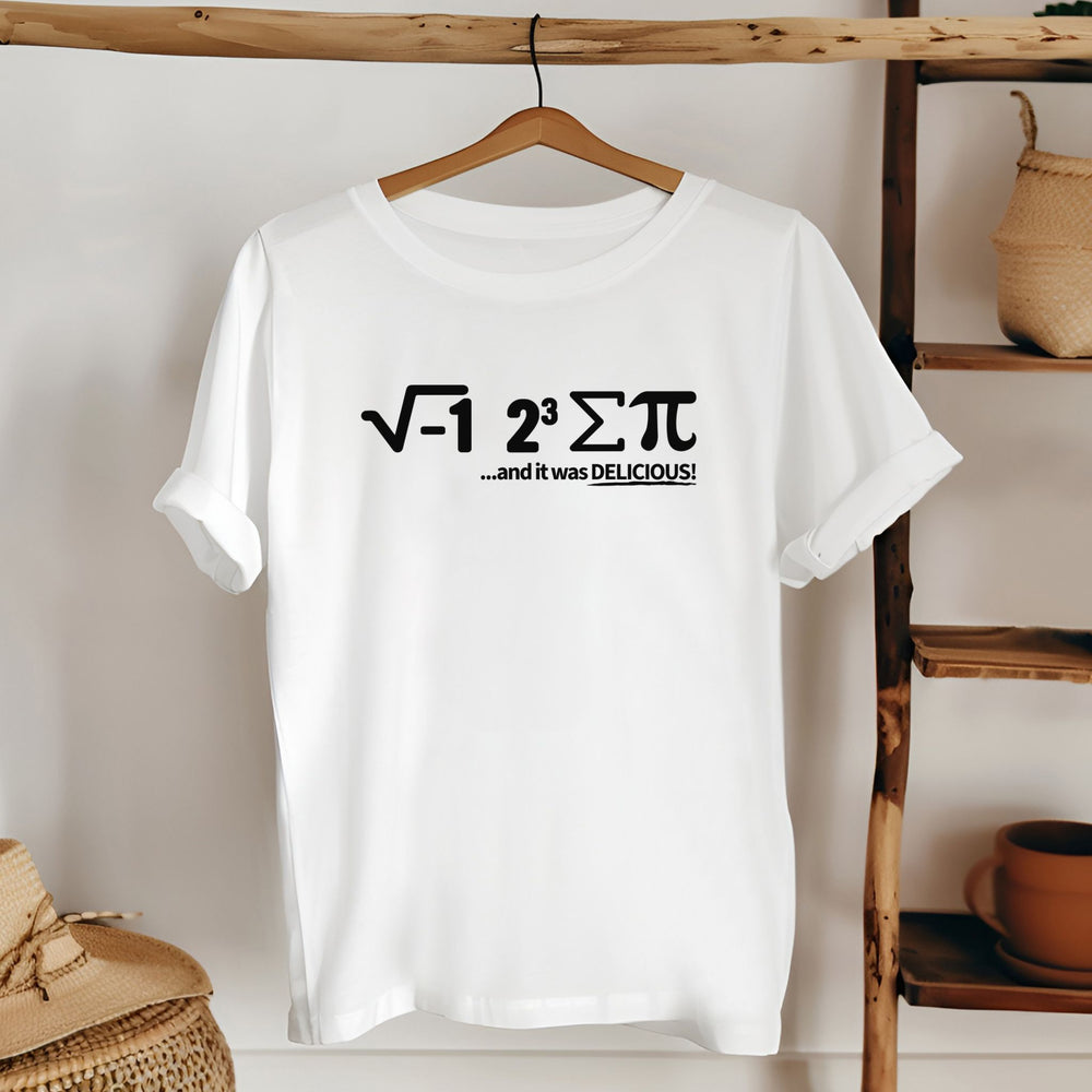 I Ate Some Pie T-Shirt – Funny Math Pun for Nerds