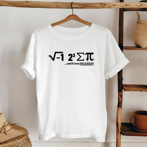I Ate Some Pie T-Shirt – Funny Math Pun for Nerds