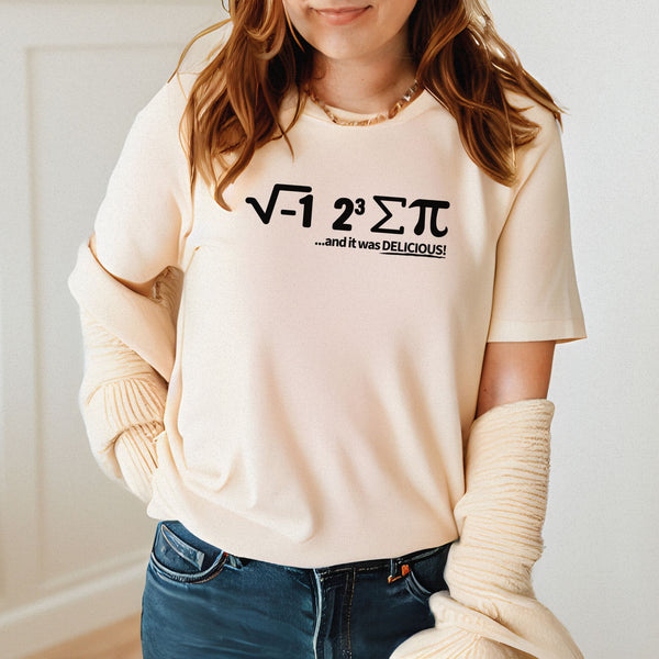I Ate Some Pie T-Shirt – Funny Math Pun for Nerds