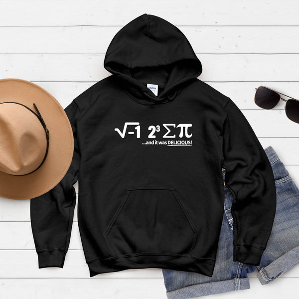 I Ate Some Pie Hoodie – Funny Math Pun for Nerds