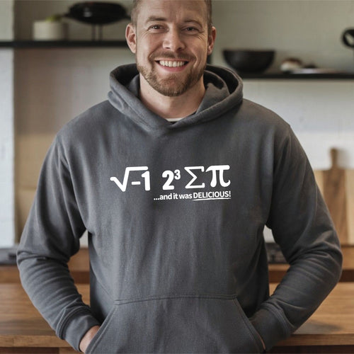 I Ate Some Pie Hoodie – Funny Math Pun for Nerds
