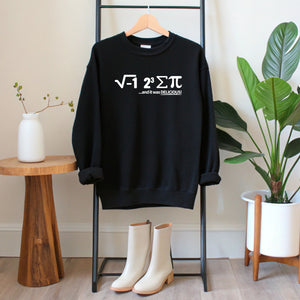 I Ate Some Pie Sweatshirt – Funny Math Pun Crewneck