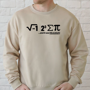 I Ate Some Pie Sweatshirt – Funny Math Pun Crewneck