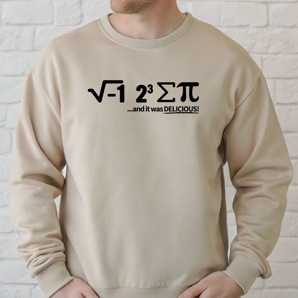 I Ate Some Pie Sweatshirt – Funny Math Pun Crewneck