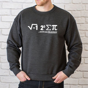 I Ate Some Pie Sweatshirt – Funny Math Pun Crewneck