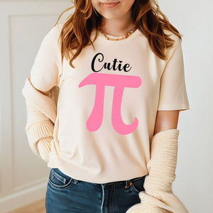 Cutie Pi T-Shirt – Cute Math Shirt for Nerdy STEM Lovers