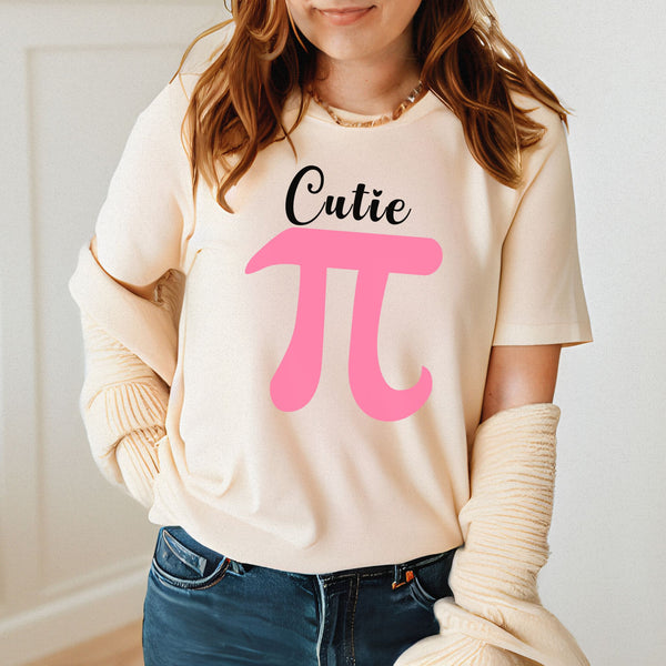 Cutie Pi T-Shirt – Cute Math Shirt for Nerdy STEM Lovers