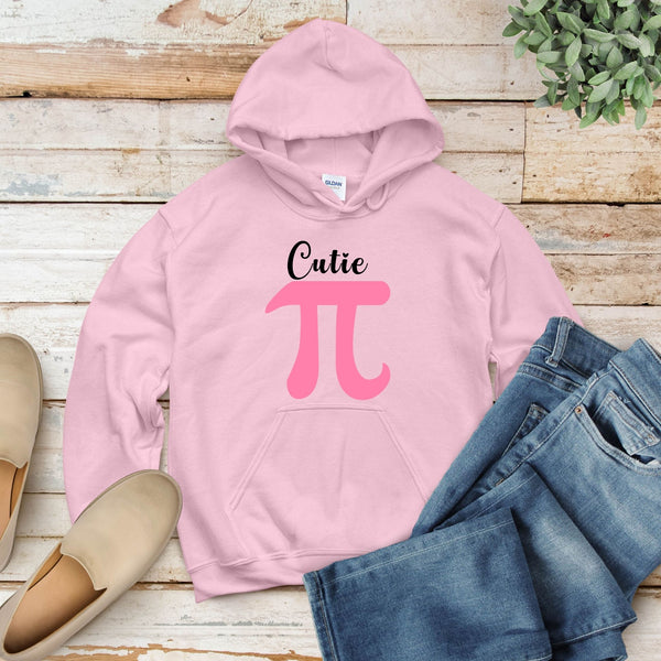Cutie Pi Hoodie – Math Pun Hoodie for Cute Geek Style