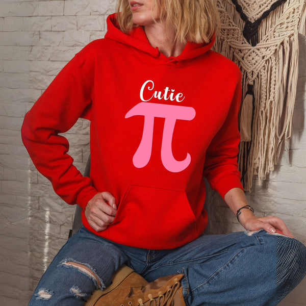Cutie Pi Hoodie – Math Pun Hoodie for Cute Geek Style