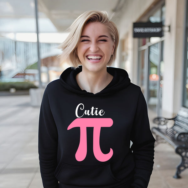 Cutie Pi Hoodie – Math Pun Hoodie for Cute Geek Style