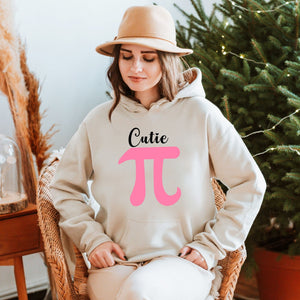 Cutie Pi Hoodie – Math Pun Hoodie for Cute Geek Style