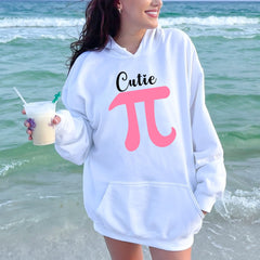 Cutie Pi Hoodie – Math Pun Hoodie for Cute Geek Style