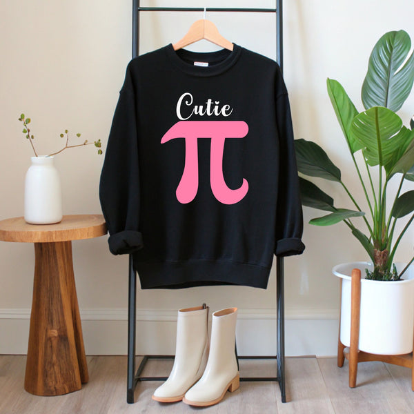 Cutie Pi Sweatshirt – Cute STEM Crewneck for Math Lovers