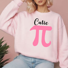 Cutie Pi Sweatshirt – Cute STEM Crewneck for Math Lovers