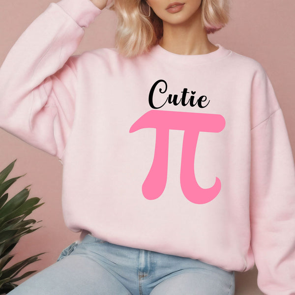 Cutie Pi Sweatshirt – Cute STEM Crewneck for Math Lovers