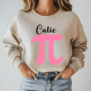 Cutie Pi Sweatshirt – Cute STEM Crewneck for Math Lovers