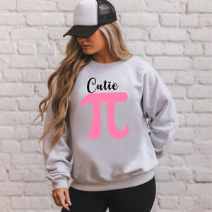 Cutie Pi Sweatshirt – Cute STEM Crewneck for Math Lovers