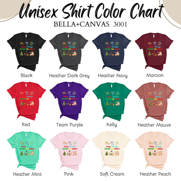 Happy Holidays Around The World Shirt – Multicultural Holiday Tee