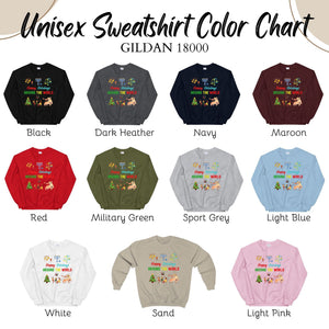 Happy Holidays Around The World Sweatshirt – Multicultural Holiday Crewneck