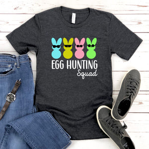 Egg Hunting Squad T-Shirt – Cute Easter Bunny Tee