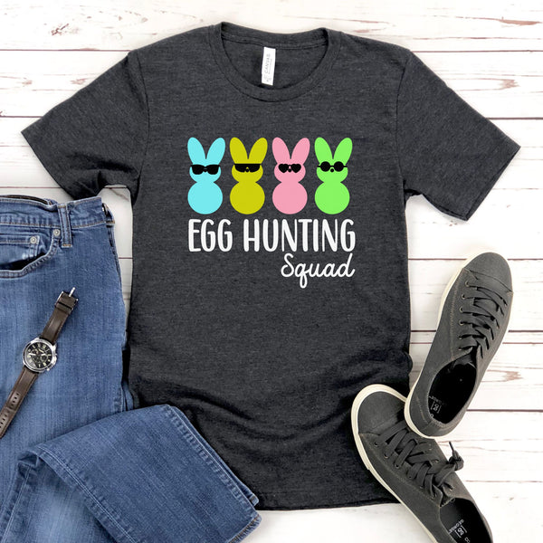Egg Hunting Squad T-Shirt – Cute Easter Bunny Tee