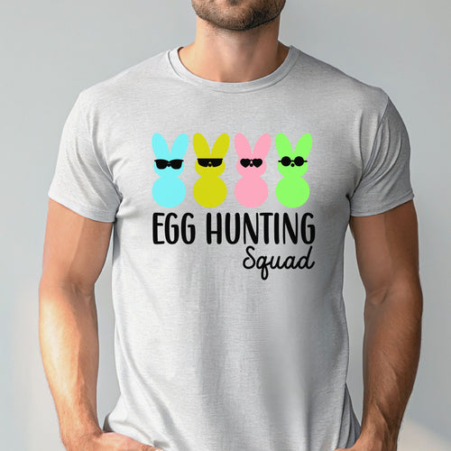 Egg Hunting Squad T-Shirt – Cute Easter Bunny Tee