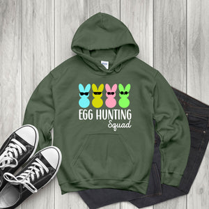 Egg Hunting Squad Hoodie – Cool Easter Bunny Outfit