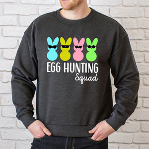 Egg Hunting Squad Sweatshirt – Cute Bunny Crewneck