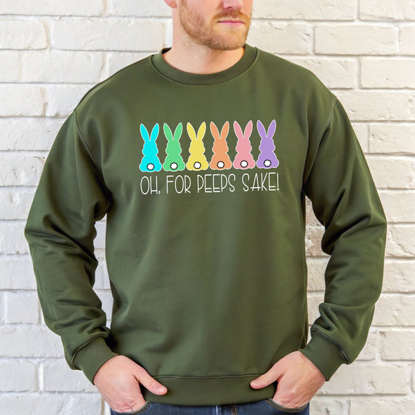 Oh For Peeps Sake Sweatshirt – Funny Easter Bunny Sweater