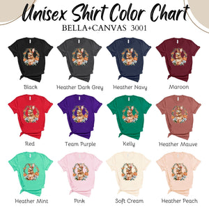 Flower Easter T-Shirt – Cute Bunny Gift for Her