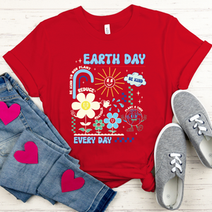 Earth Day T-Shirt – Retro Eco Shirt for Planet Lovers