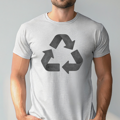 Earth Day Recycle Logo T-Shirt – Eco Tee for Green Living