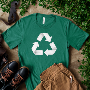 Earth Day Recycle Logo T-Shirt – Eco Tee for Green Living