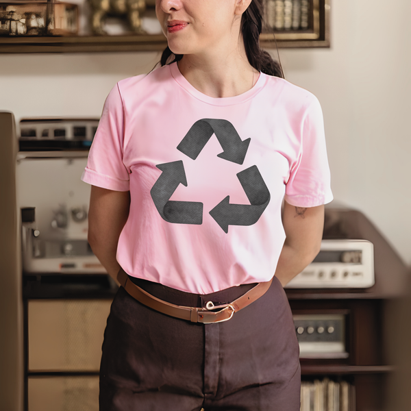 Earth Day Recycle Logo T-Shirt – Eco Tee for Green Living