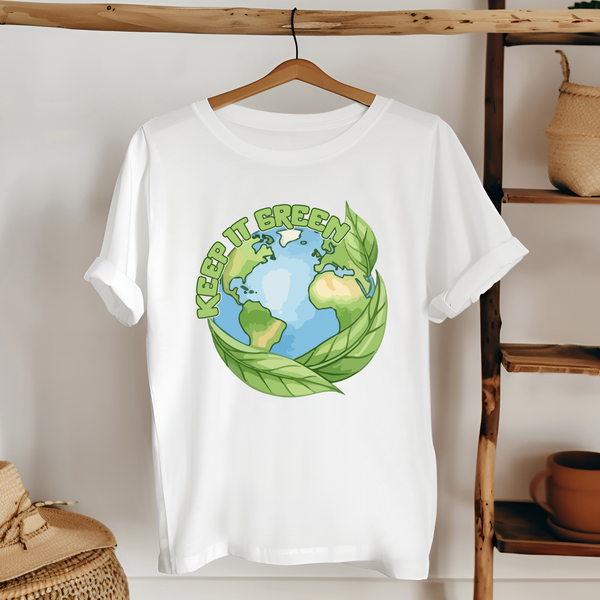 Keep It Green T-shirt – Eco Warriors & Earth Lovers Tee