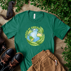 Keep It Green T-shirt – Eco Warriors & Earth Lovers Tee