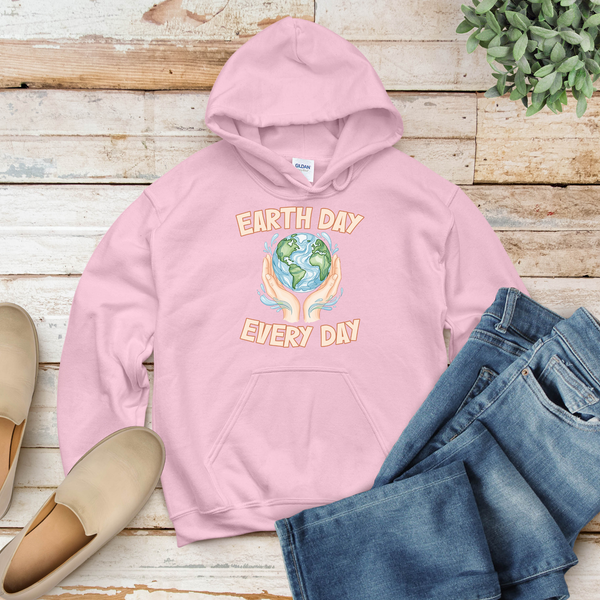 Earth Day Every Day Hoodie – Save Our Planet Pullover