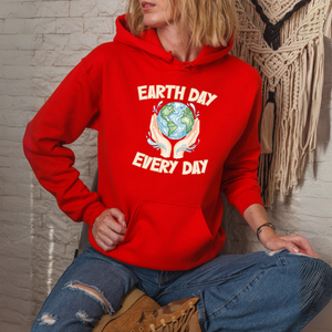 Earth Day Every Day Hoodie – Save Our Planet Pullover
