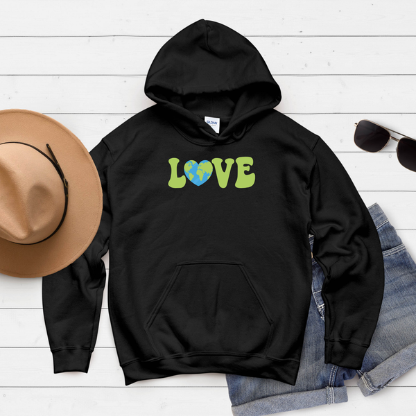 Earth Love Hoodie – Cozy Eco Pullover for Planet Lovers