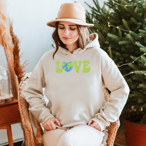 Earth Love Hoodie – Cozy Eco Pullover for Planet Lovers