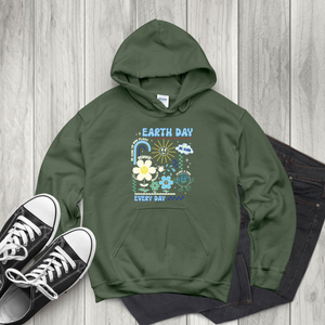 Earth Day Hoodie – Retro Eco Pullover for Nature Lovers