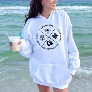 Plant A Tree Hoodie – Eco Pullover for Nature & Planet Lovers