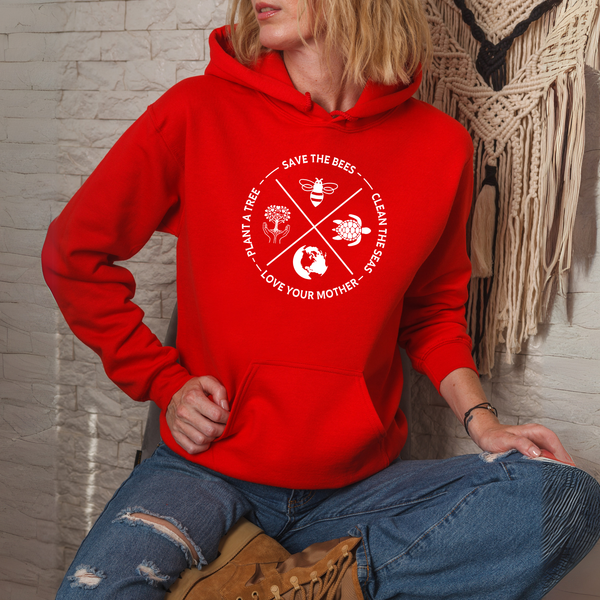 Plant A Tree Hoodie – Eco Pullover for Nature & Planet Lovers
