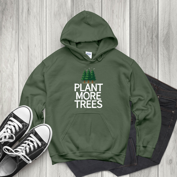 Plant More Trees Hoodie – Nature Lovers Who Care